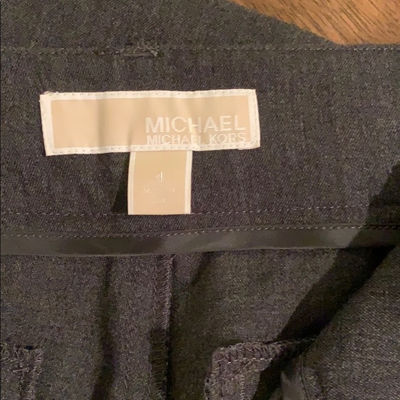 Michael Kors Charcoal Gray Business Trousers - Picture 3 of 8